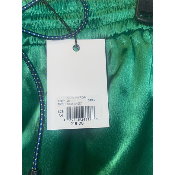 NWT Sammy B Nicole Silky Satin Short M Green Msrp $218 - Picture 5 of 5